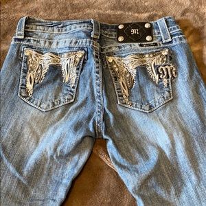 Miss Me Jeans- JE5689EL Easy Boot, Boot Cut